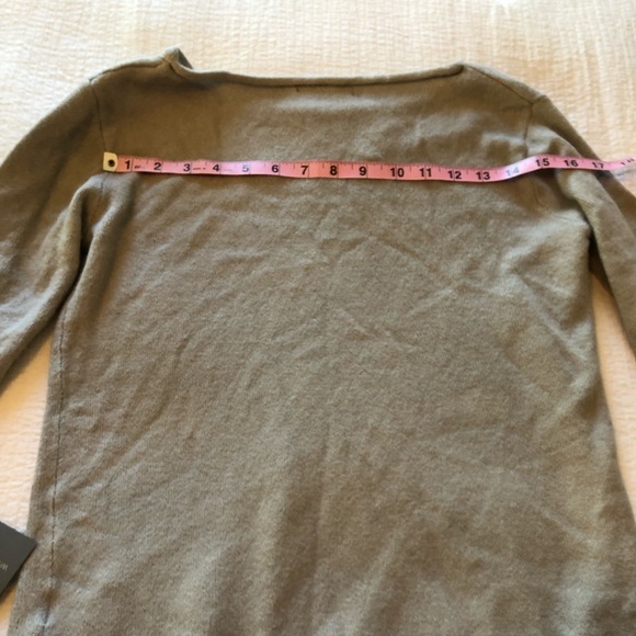 Wit & Wisdom Star Cable Knit Sweater Light Gray | XS | NWT - Picture 8 of 12